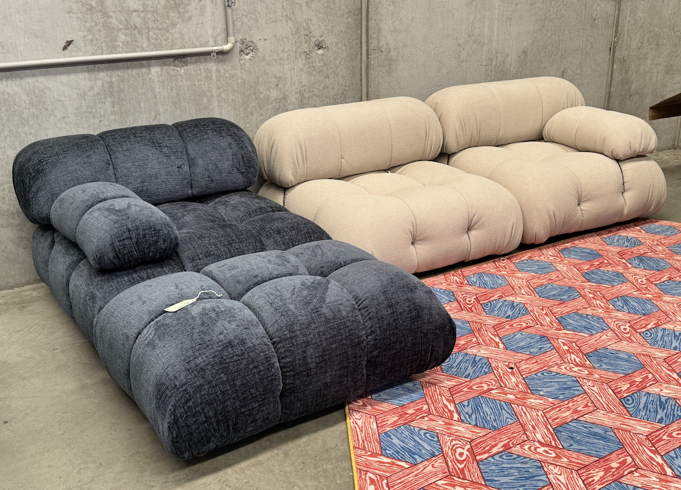 Camaleonda Modular Sofa and Ottoman | Cloud Modular Sofa