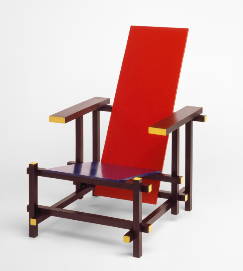 Replica Red Blue Chair