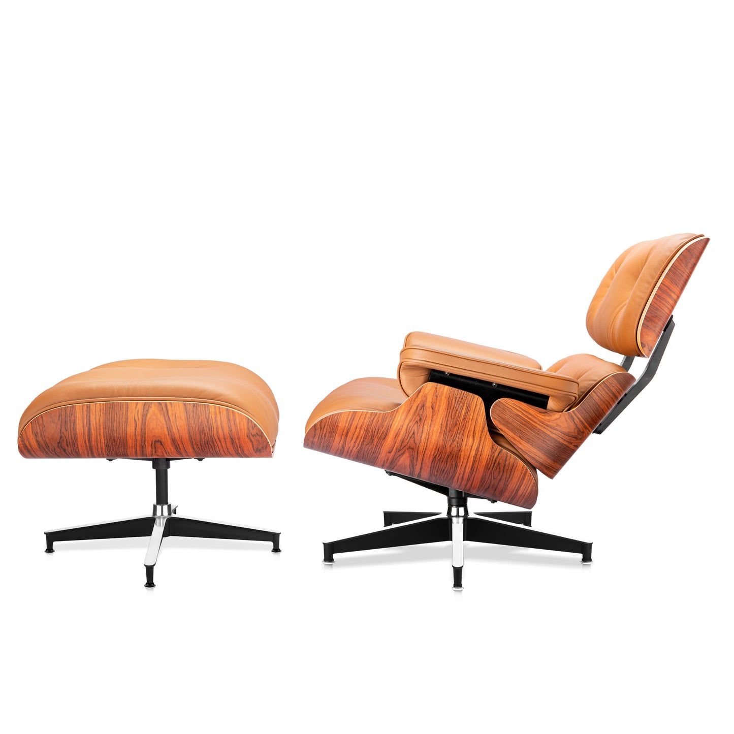 Eames Lounge Chair & Stool Premium Replica - Leisure chaise