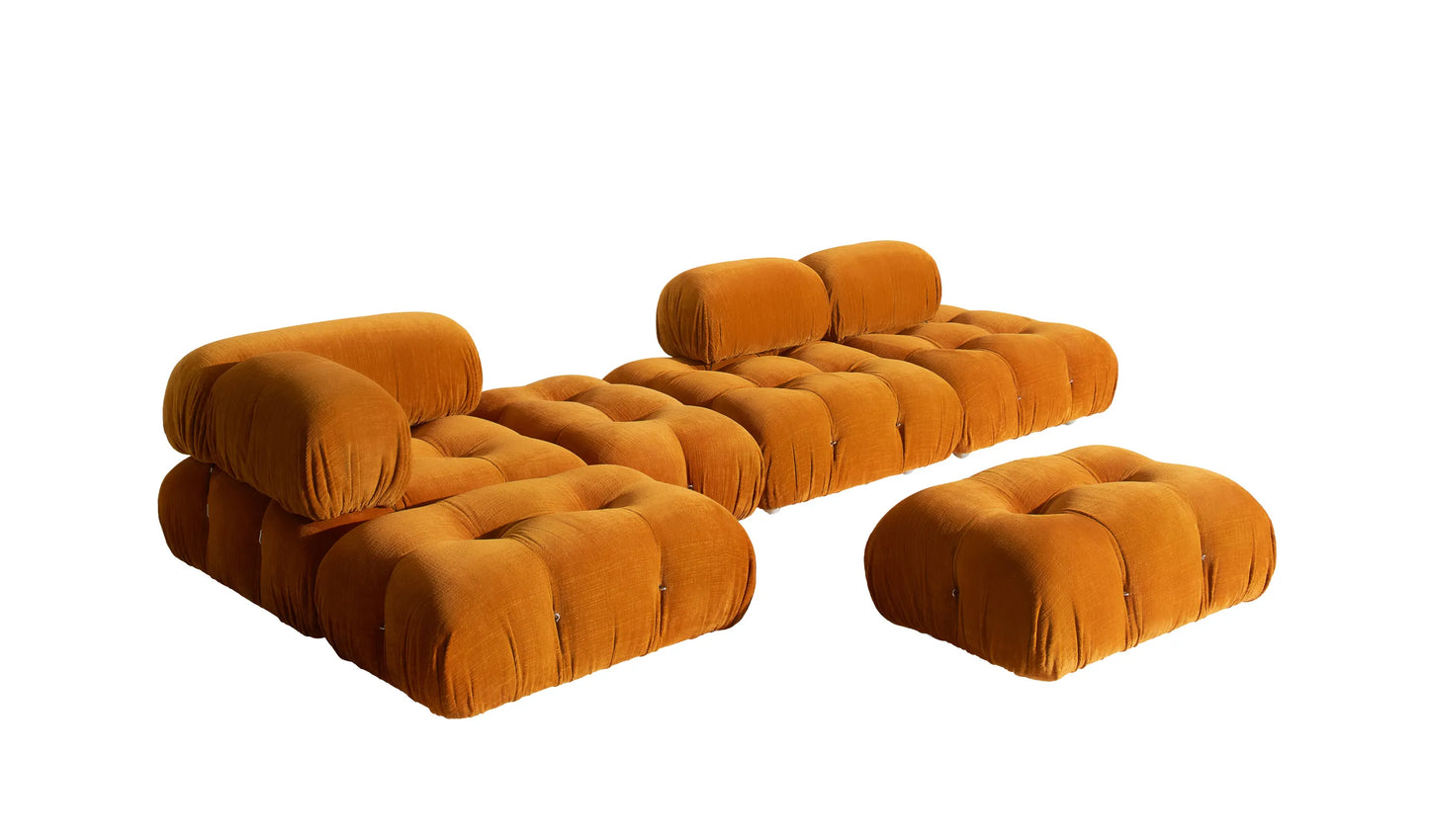 Camaleonda Modular Sofa and Ottoman | Cloud Modular Sofa