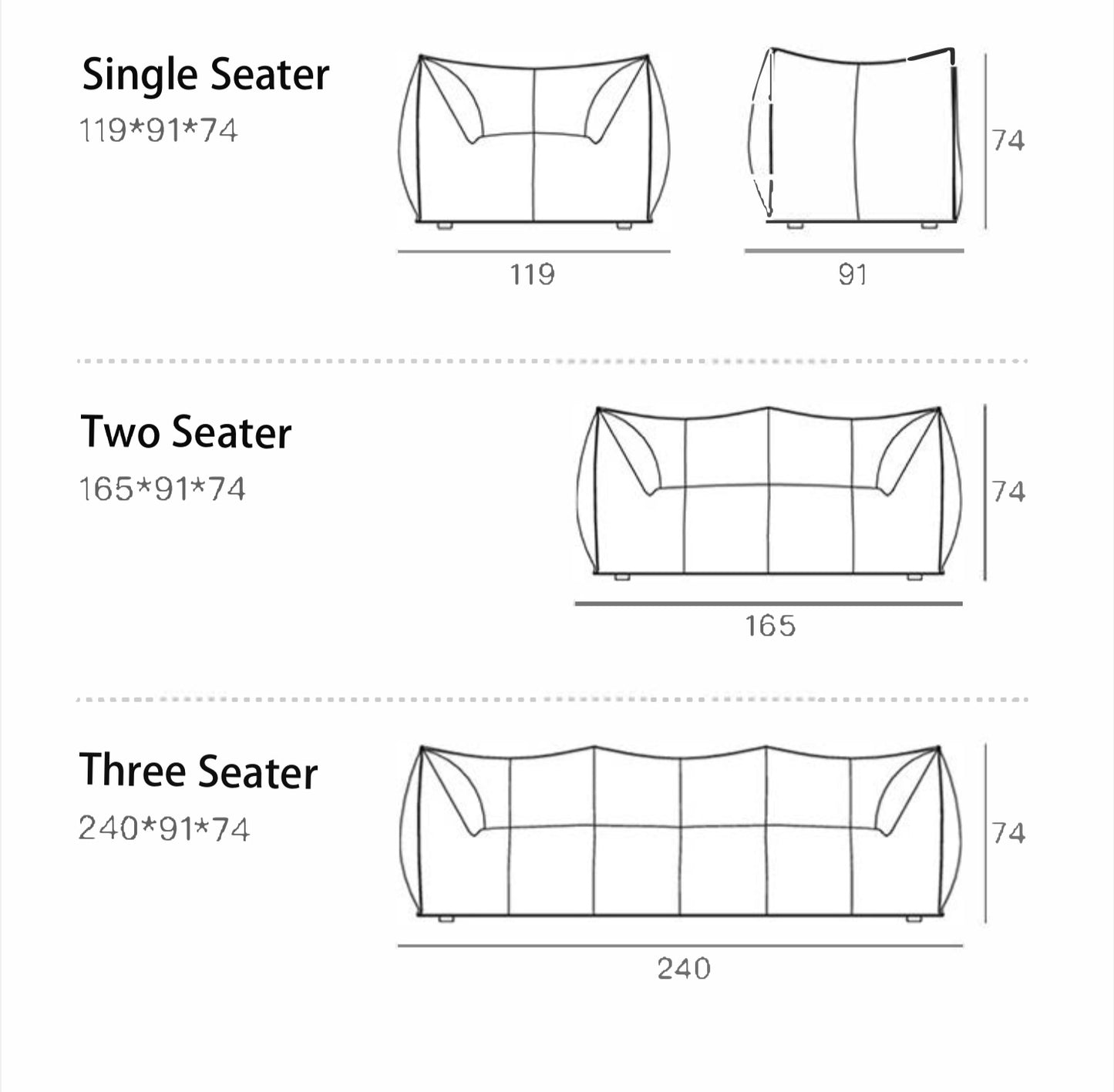 Le Bambole Sofa - A Furniture Shop